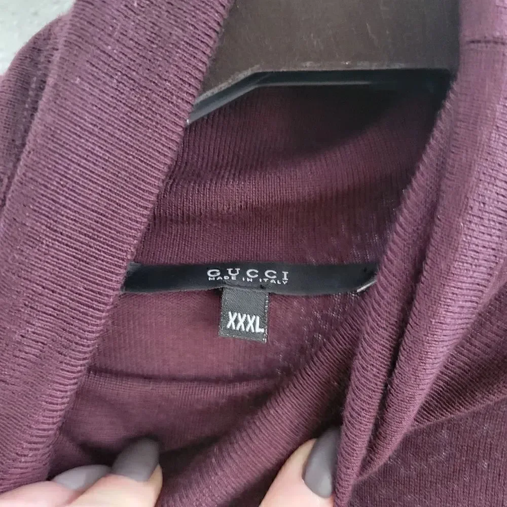 Gucci Cashmere men's Turtleneck Sweater size XXXL